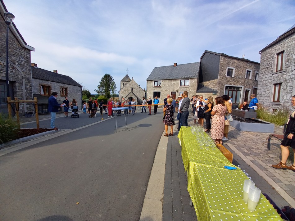 Inauguration Place de Salet