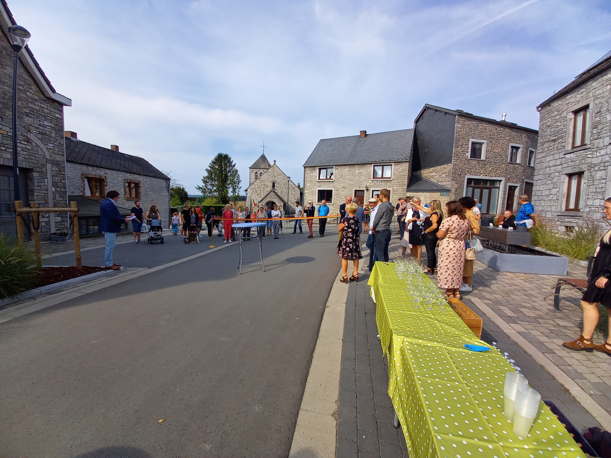 Inauguration Place de Salet