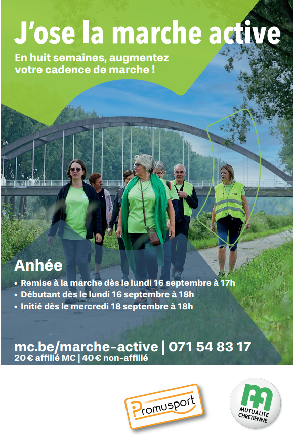 Affiche j'ose la marche active