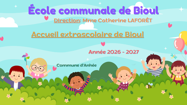 Livret accueil extrascolaire Bioul