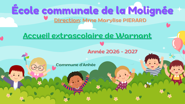 Livret accueil extrascolaire Warnant