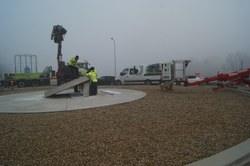  Sculpture rond point d'Anhée 